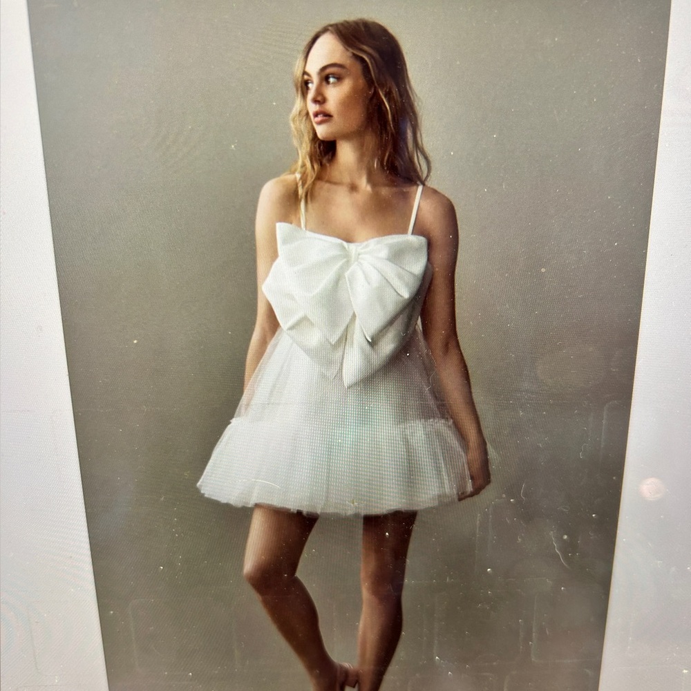 BHLDN Hutch bow dress